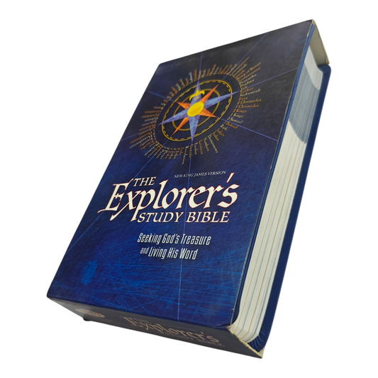 NKJV The Explorers Study Bible – Hardcover, Engaging Illustrations & Facts for Kids, Hands-On Activities & Devotionals – ISBN 9781400316687