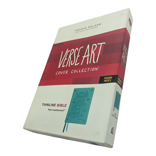 KJV Large Print Thinline Bible – Black LeatherTouch, Red Letter Edition, 11-Point Comfort Print, Ultra-Portable (0.9" Thick) – ISBN 9780785242352