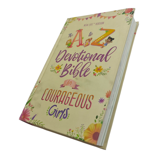 New Life Version A to Z Devotional Bible – Easy-to-Read NLV Translation, 26 Thematic Devotions (A–Z), Hardcover, Perfect for New Believers & Daily Growth | ISBN 9781643528885