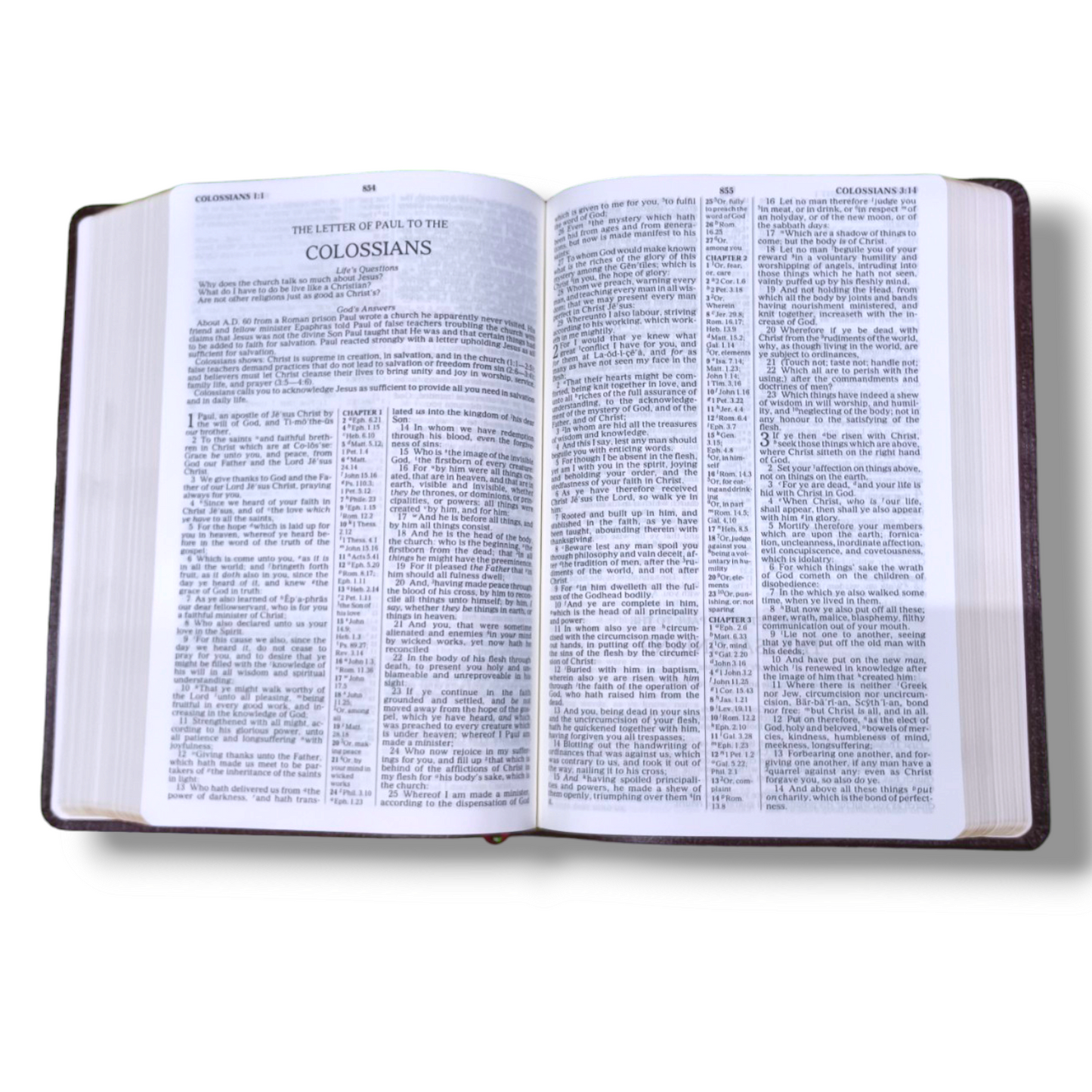 The Master Study Bible | King James Version | Black Leather Bonded | New Edition