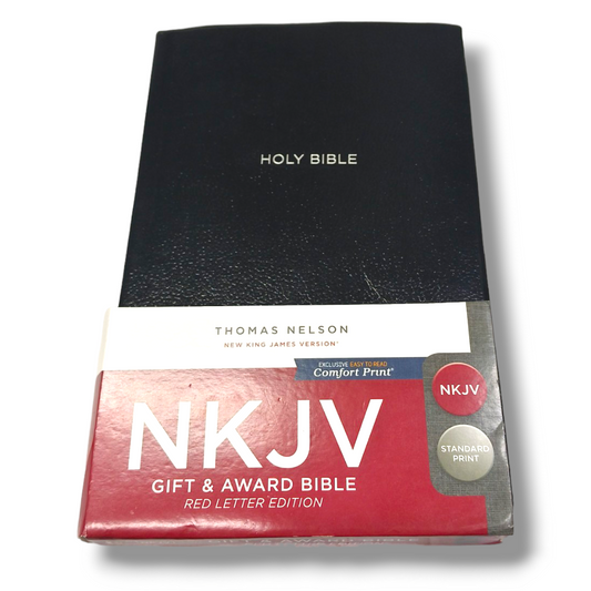 NKJV Gift & Award Bible | Red Letter Edition | New Edition | Turquoise Leathersoft Cover