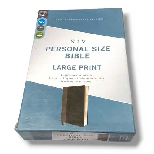 NIV PERSONAL SIZE BIBLE | LARGE PRINT | Study Bible | New Edition