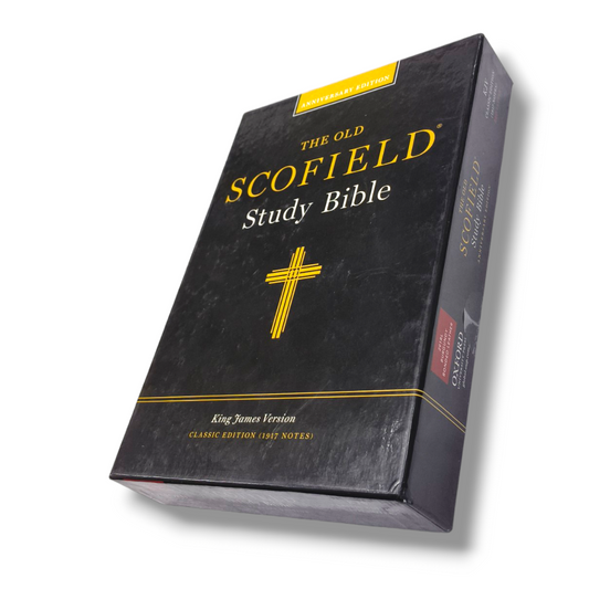 KJV Old Scofield Study Bible | Classic: King James Version | Black Bonded Leather | Classic Edition | New Edition