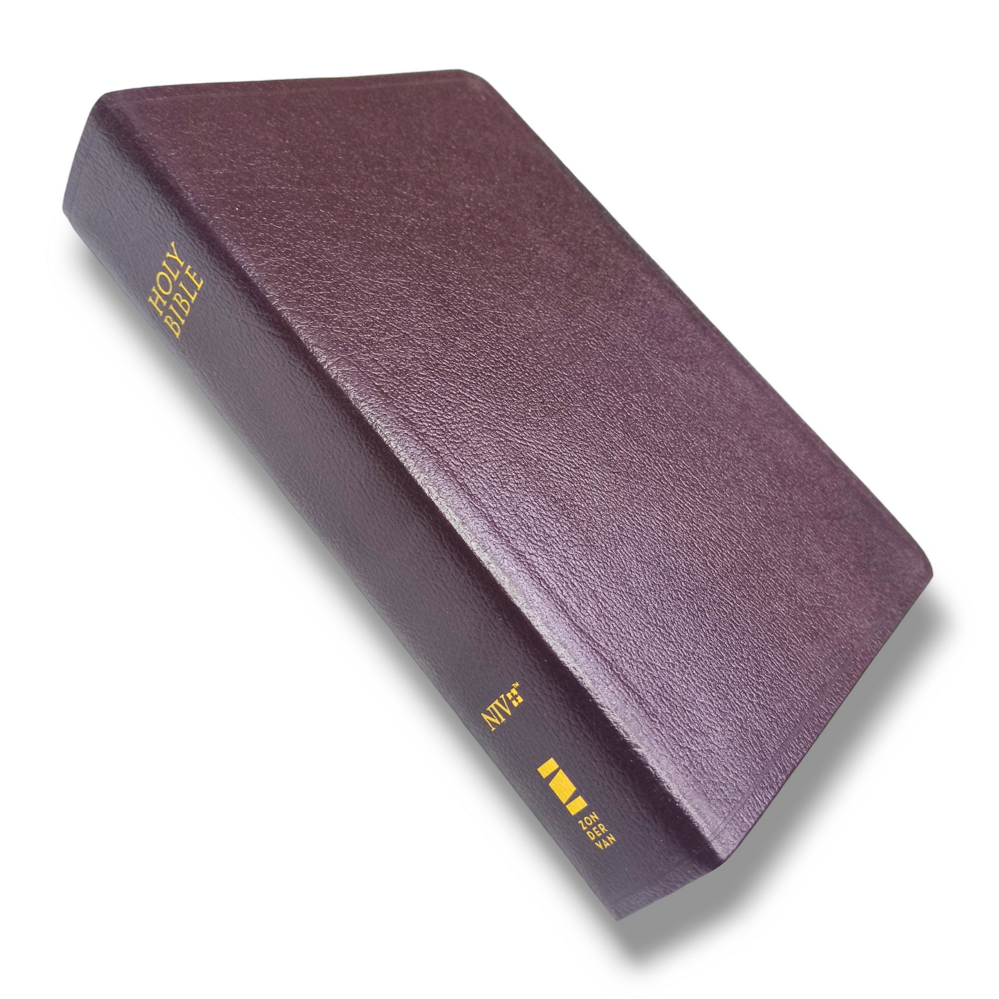 NIV, Reference Bible | Large Print | Thum Index | Leathersoft Tan/Brown | New Edition