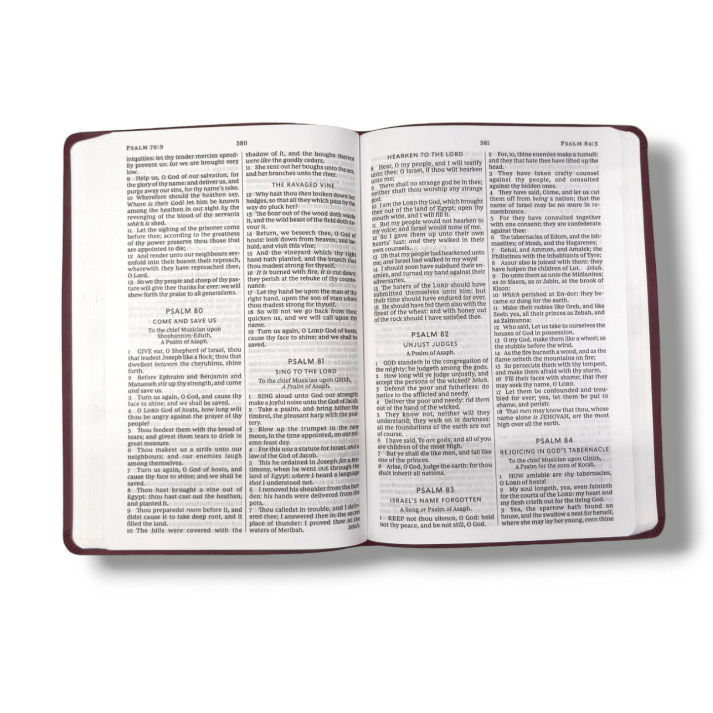 KJV VALUE LARGE PRINT THINLINE BIBLE |  Cross Attractive Design Hardcover with Lavender Italian Duo-Tone | Red Letter | New Edition