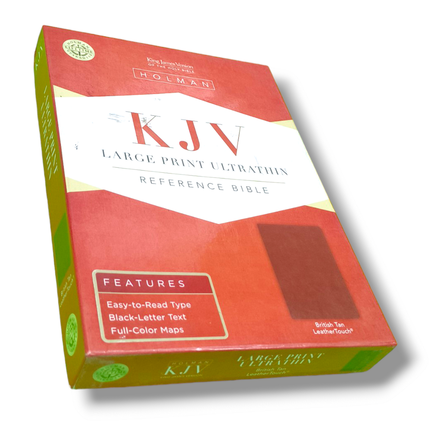 KJV ULTRATHIN REFERENCE BIBLE | BLACK GENUINE LEATHER BOUND | STUDY BIBLE | NEW EDOITION