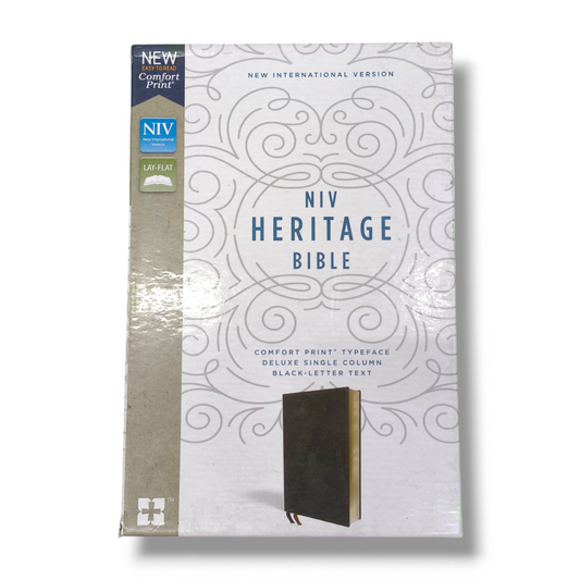 NIV HERITAGE BIBLE | STUDY BIBLE | Genuine Leather Bound | NEW EDITION
