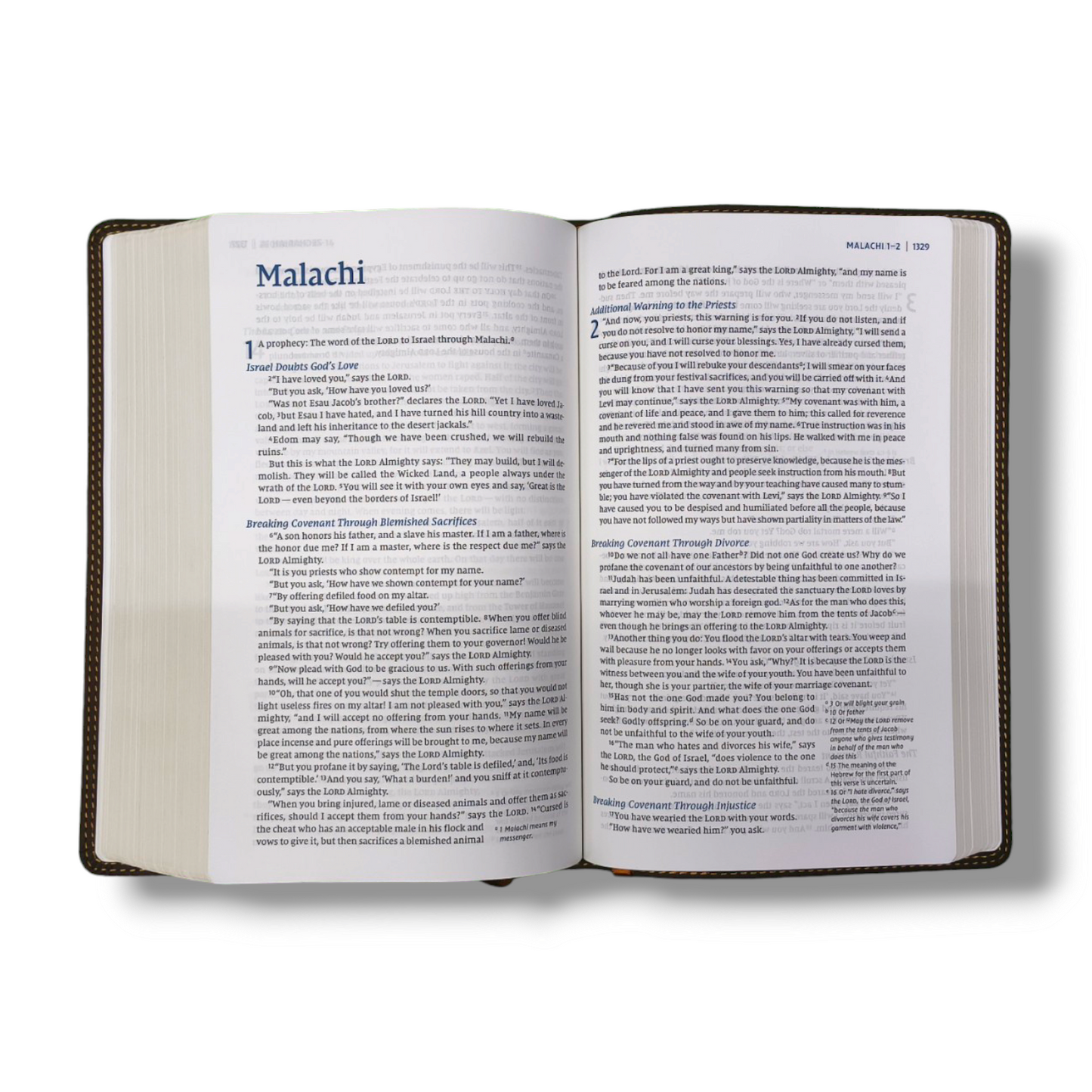 NIV HERITAGE BIBLE | STUDY BIBLE | Genuine Leather Bound | NEW EDITION