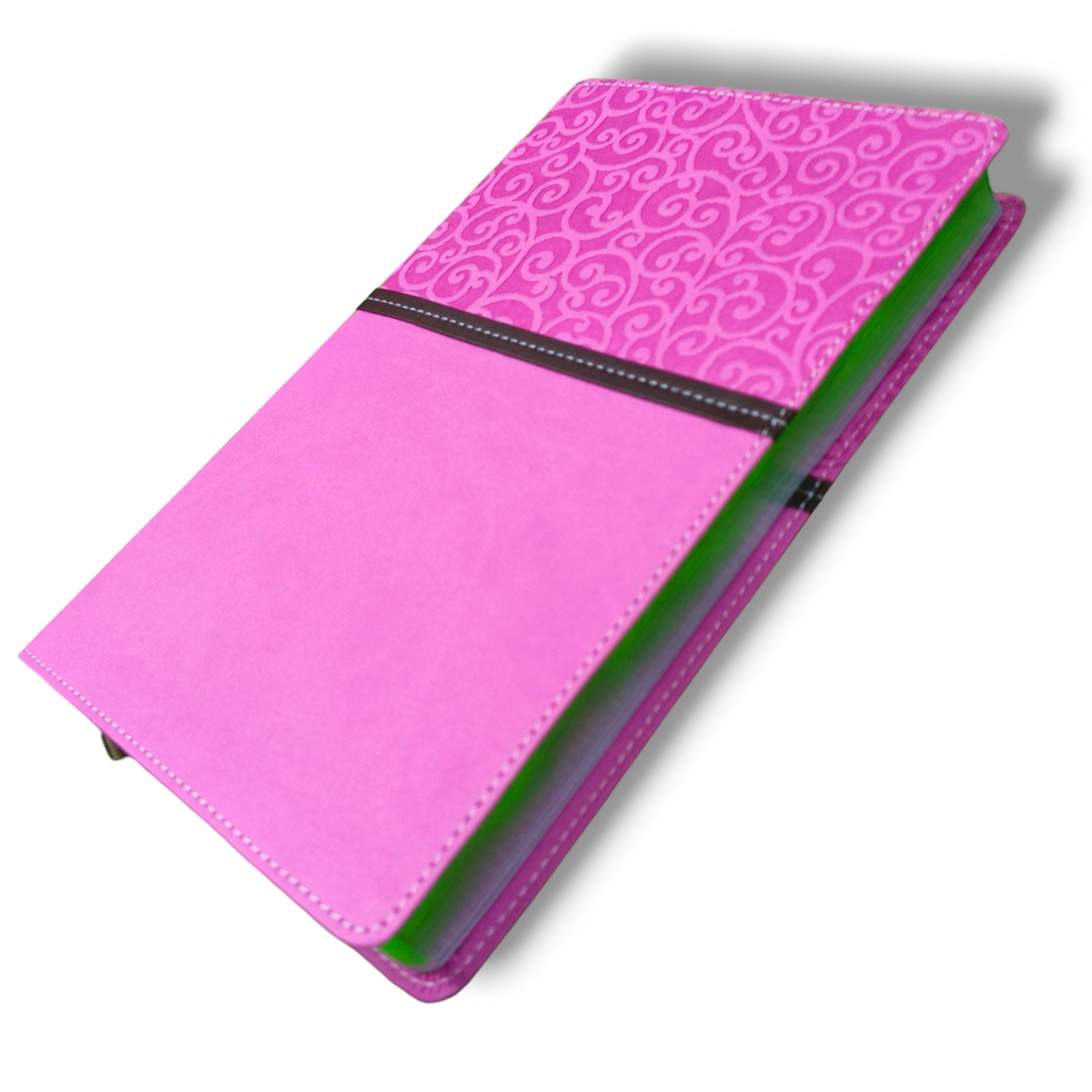 Holy Bible NIV Pink | Plum Italian Duo-Tone | Thinline  Lay-Flat  Thinline | Study Bible | New Edition