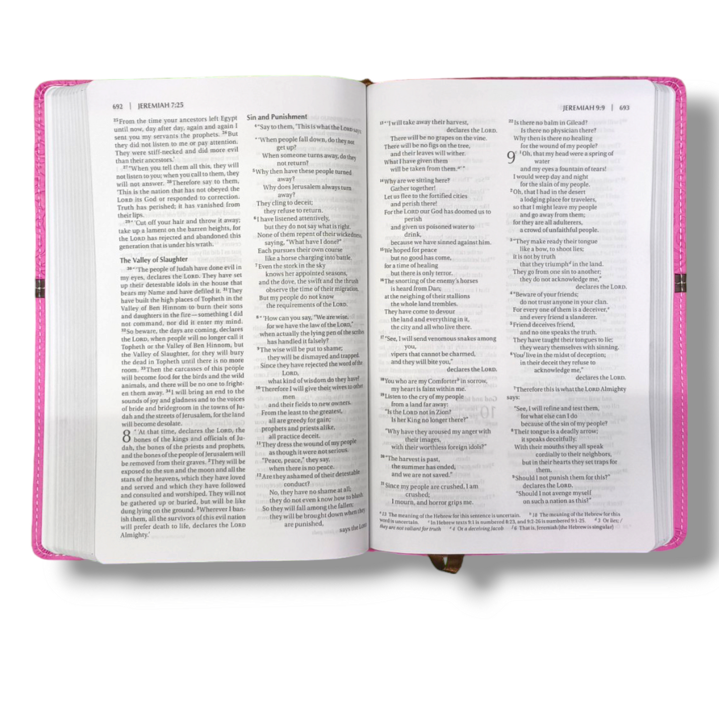 Holy Bible NIV Pink | Plum Italian Duo-Tone | Thinline  Lay-Flat  Thinline | Study Bible | New Edition