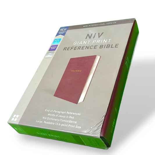 NIV GIANT PRINT REFERENCE BIBLE | REDLETTER | STUDY BIBLE | NEW EDITION