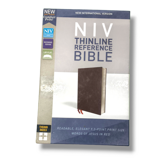 NIV Thin line Reference Bible | With Thumb Index | New Edition | Study Bible