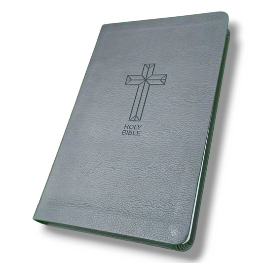 NKJV Value Thin line Bible | Red Letter Edition | Cross Design Cover | Medium Size | New Edition