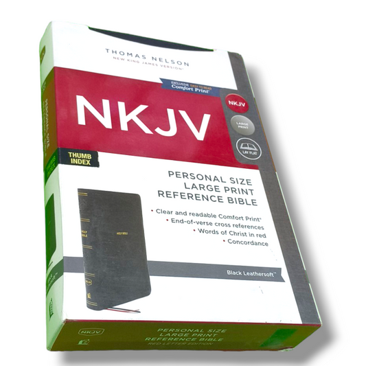 NKJV THUMB INDEX | PERSONAL SIZE LARGE PRINT | REFERENCE BIBLE | STUDY BIBLE | NEW EDITION