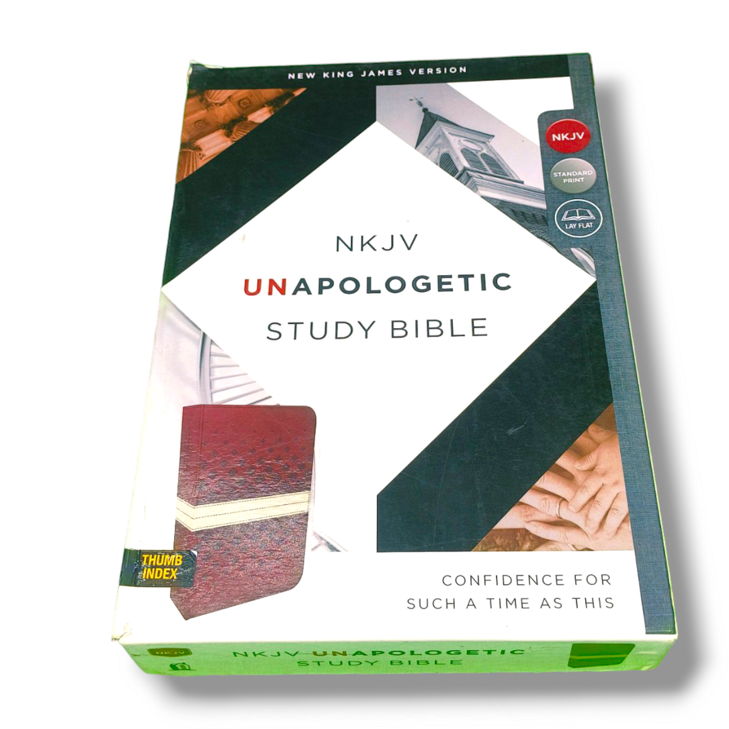 NKJV, Unapologetic Bible | Pink Attractive Design | Study Bible | Thumb Index Edition | New Editon