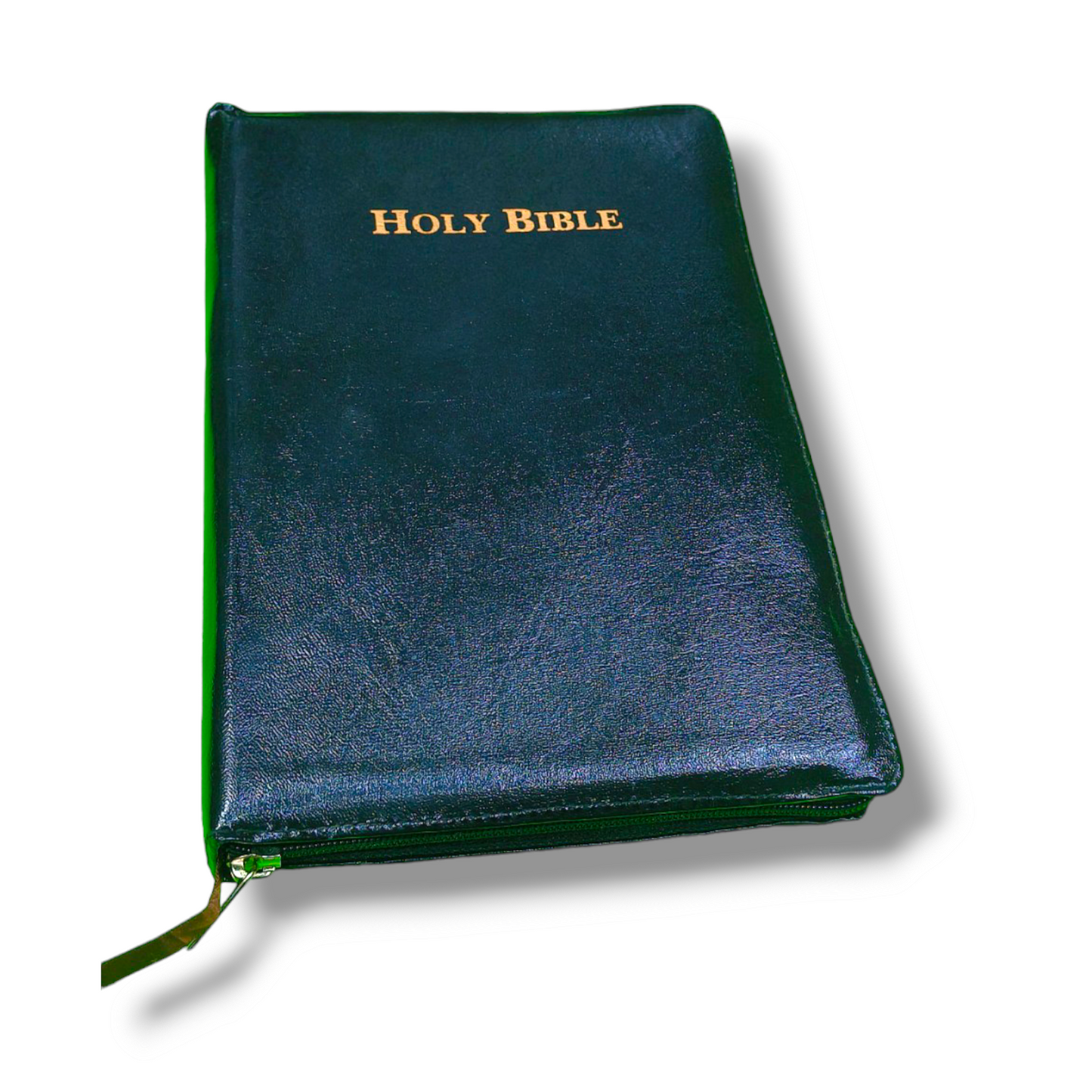 KJV Holman Rainbow Study Bible | Black Leather Touch | With Zip Edition | New Edition