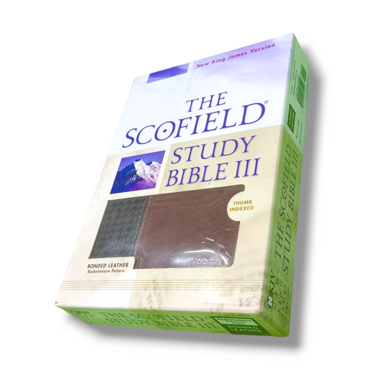 The Scofield Study Bible 3 |  Brown Attractive Design | Thumb Indexed | Study Bible | Red Letter Edition | New Edition