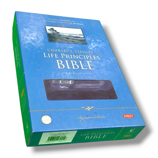 NKJV Life Principles Bible Charles | Personal Reference Edition: Explore Scripture with Visual Depth | Study Bible | New Edition