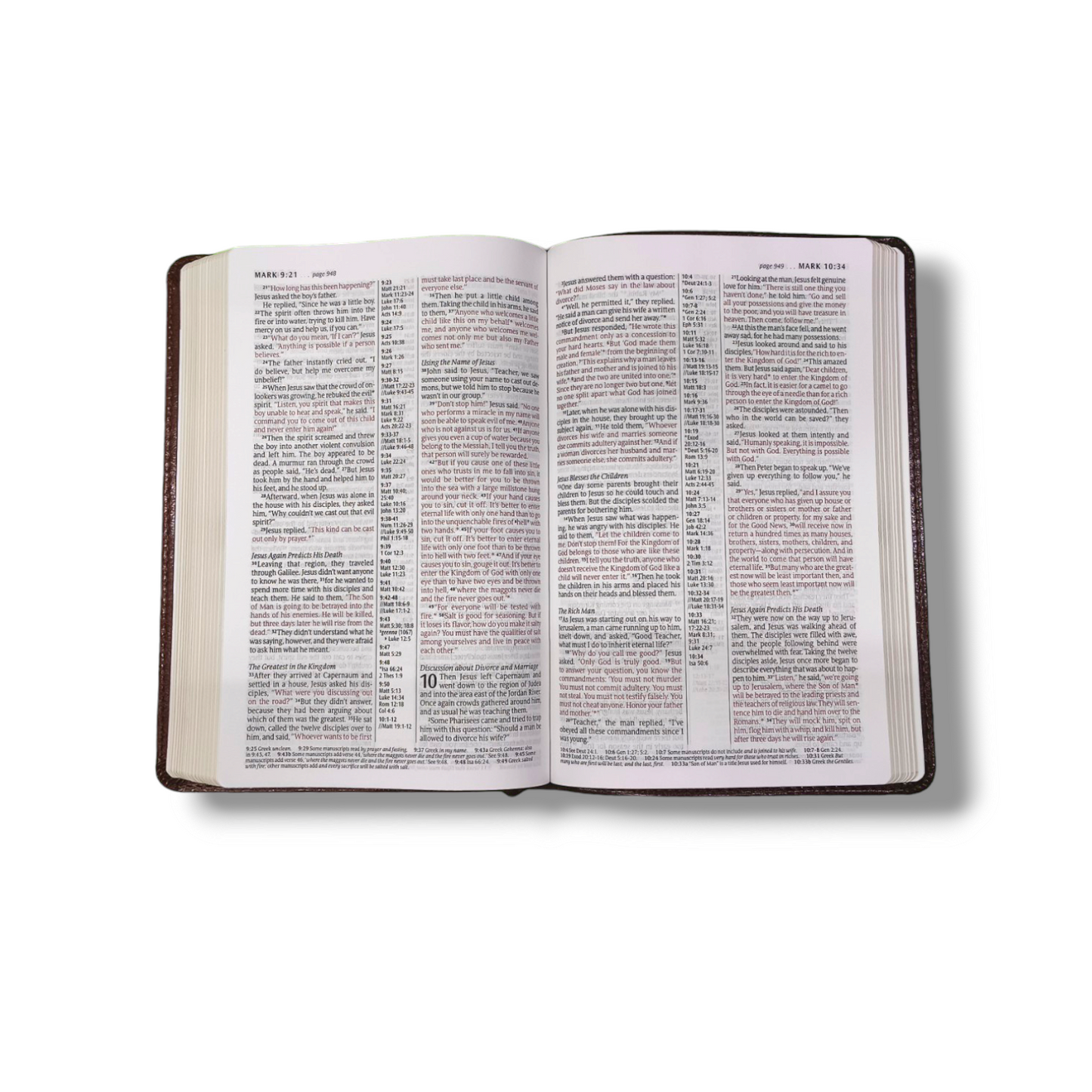 NKJV The Woman's Study Bible | Attractive Red-Blue Leather Edition | Study Bible | New Edition