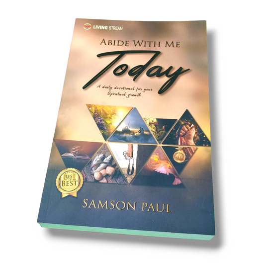 Abide With Me ( Today ) |  Samson Paul Book | Gospel Book | Paper Bound | New Edition