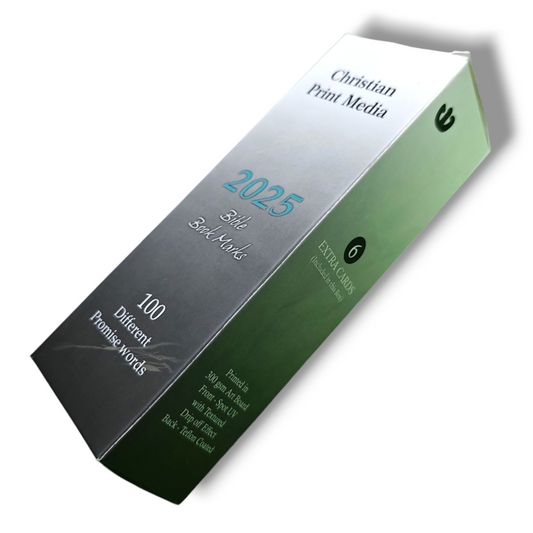 2025 Book Mark's | In Hindi & English Bible Verses | On Side Promise & Back Side Calendar | 100 Deferent Pic | UV Printed