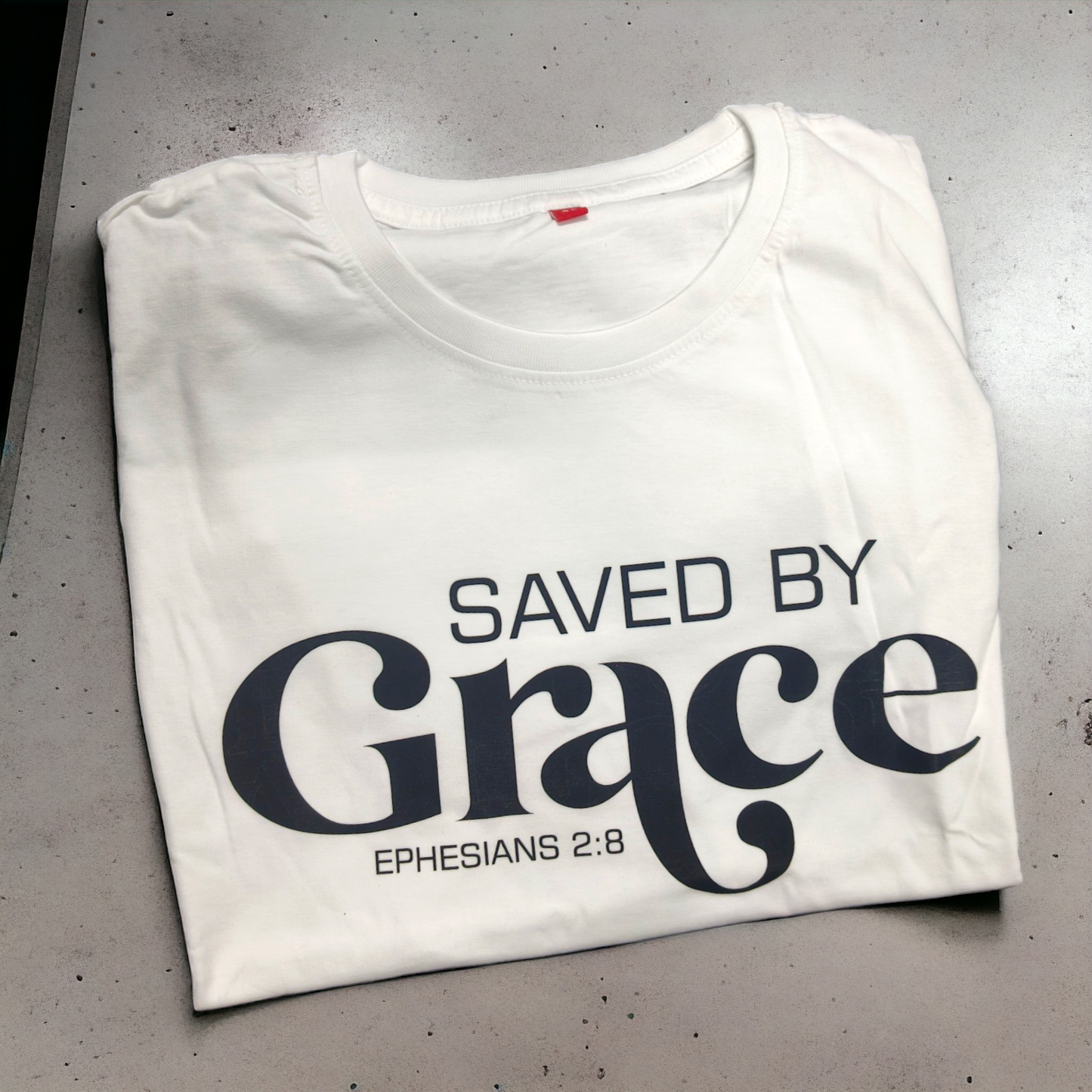 Bible Verses Printed T-Shirts | Pure Cotton | Ephesians 2:8 | In All Size & Color