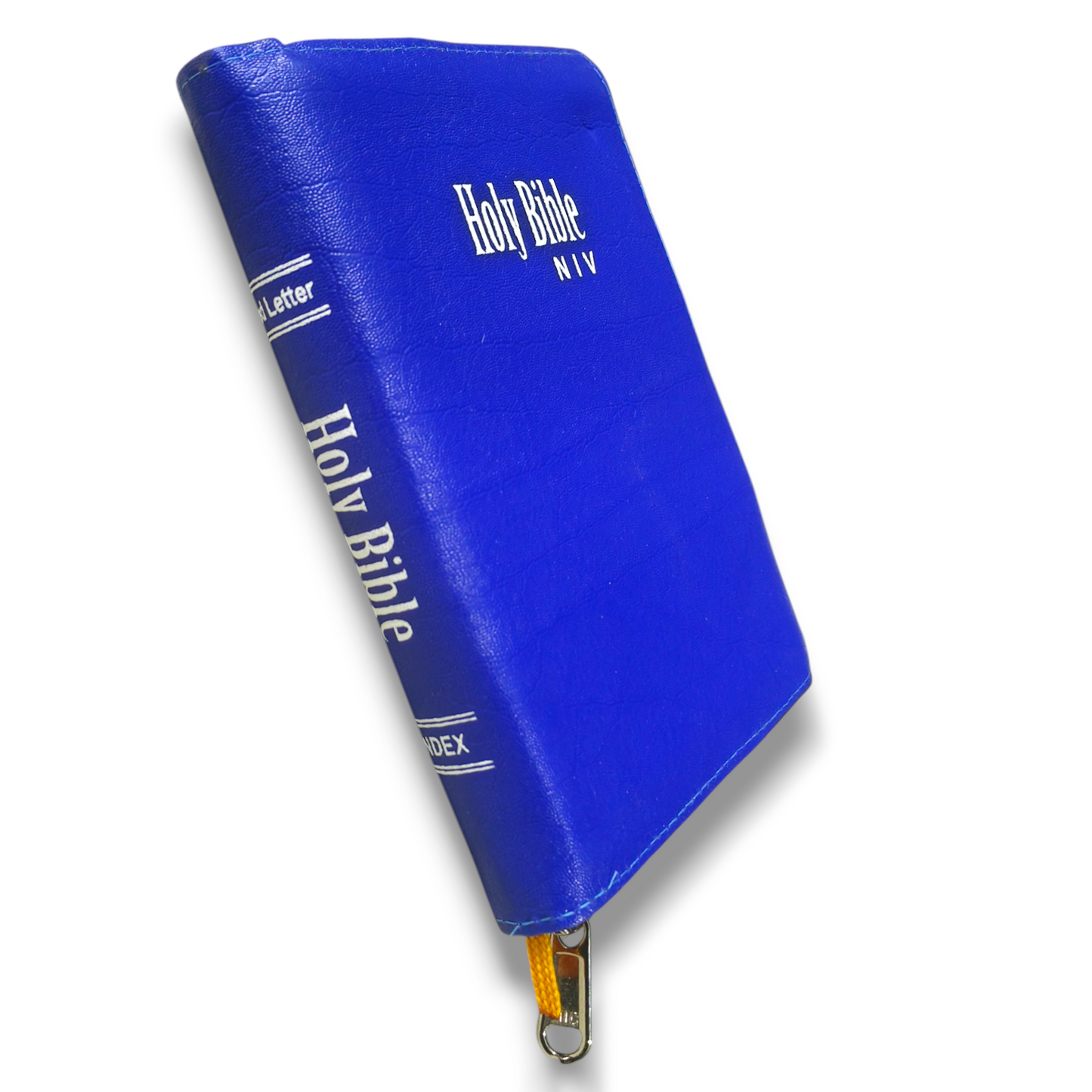 NIV Compact Edition Bible | Thumb Index Bible | With Navy Blue Attractive Design Bound |  New Edition Bible Duo-Tone