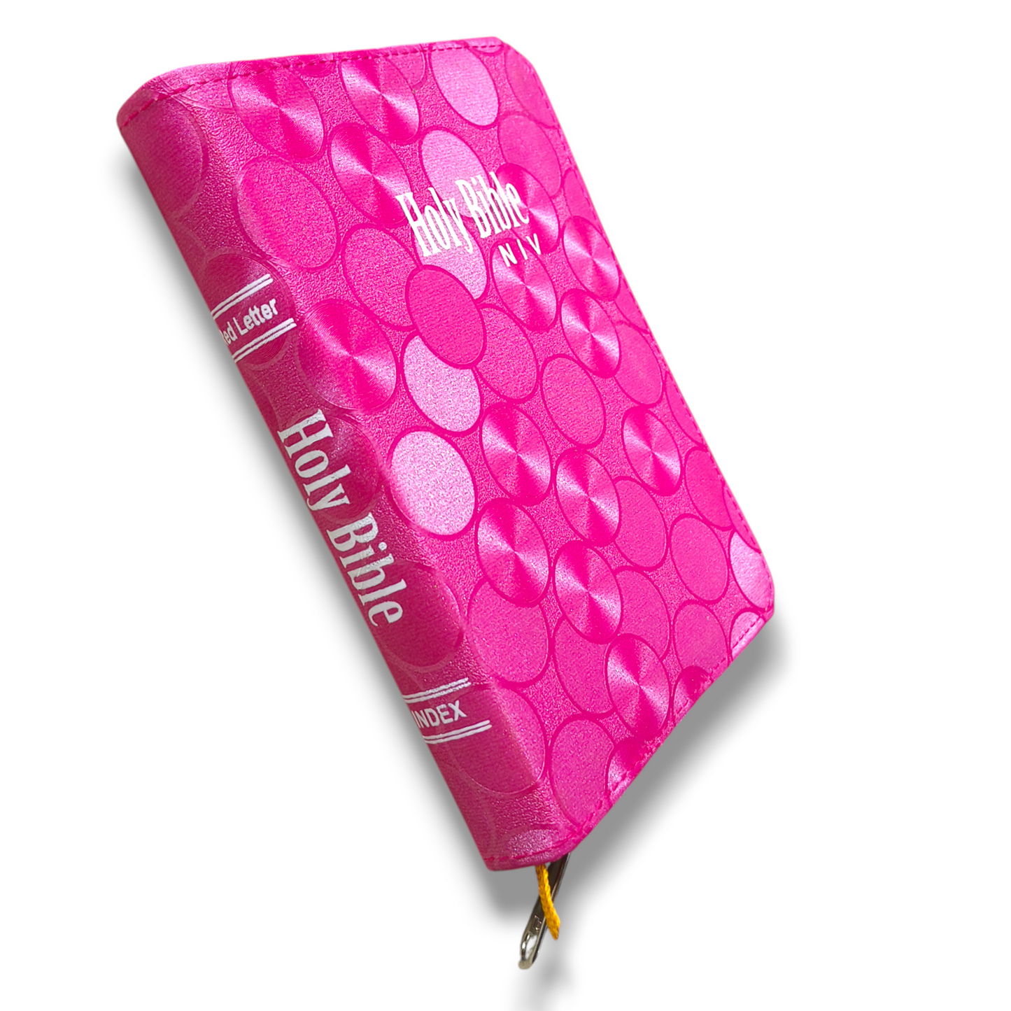 NIV Compact Edition Bible | Thumb Index Bible | Dark Pink Attractive Design Bound |  New Edition Bible Duo-Tone