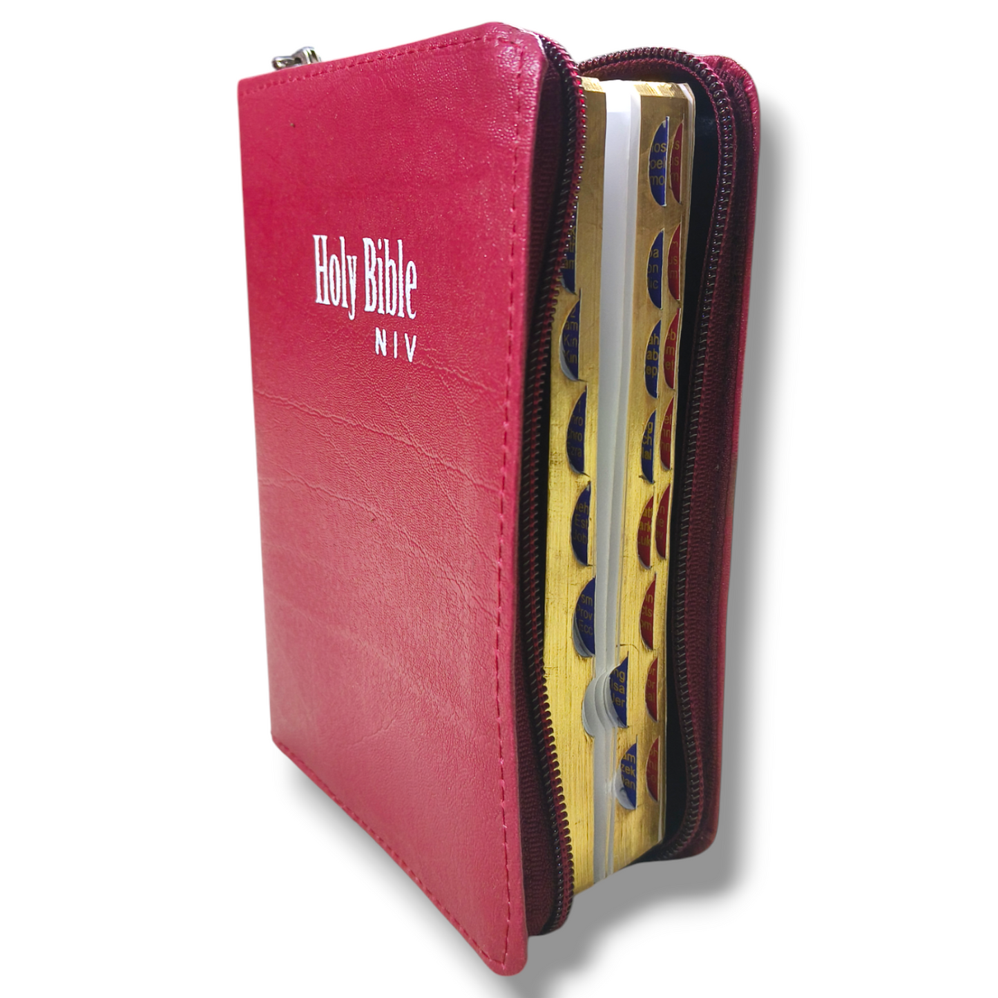 NIV Compact Edition Bible | Thumb Index Bible | Attractive Design Bound |  New Edition Bible Duo-Tone | D2