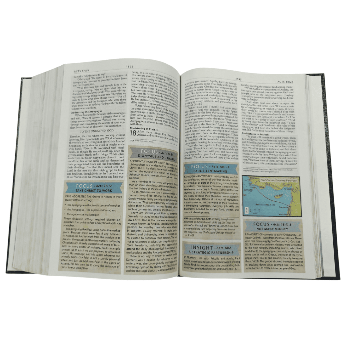 The Modern Life Study Bible, Hardcover: Practical Truth for Everyday Life - Featuring Insights from Today's Leaders - 9781401675141