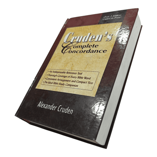 Cruden's Complete Concordance to the Holy Bible - Classic KJV Word Reference Tool - Hardcover Edition - 9788173622311