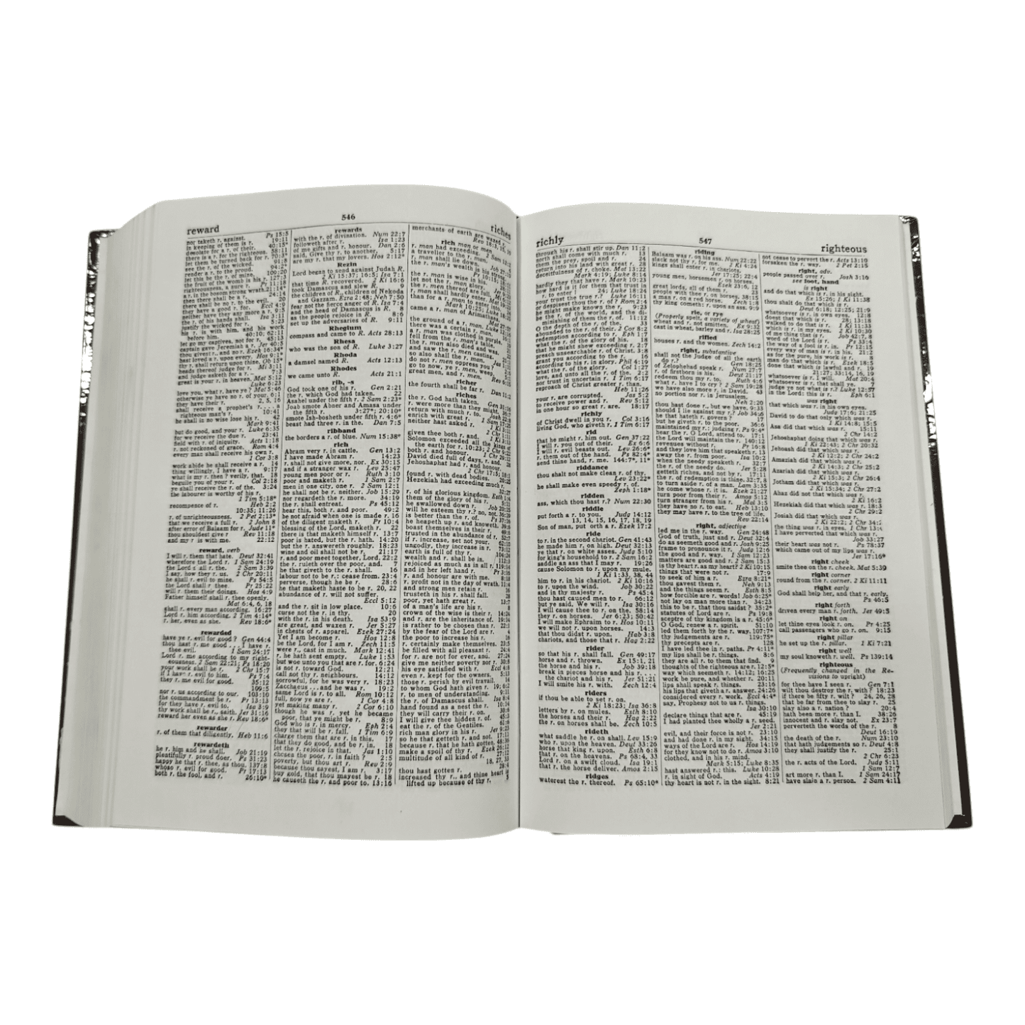 Cruden's Complete Concordance to the Holy Bible - Classic KJV Word Reference Tool - Hardcover Edition - 9788173622311