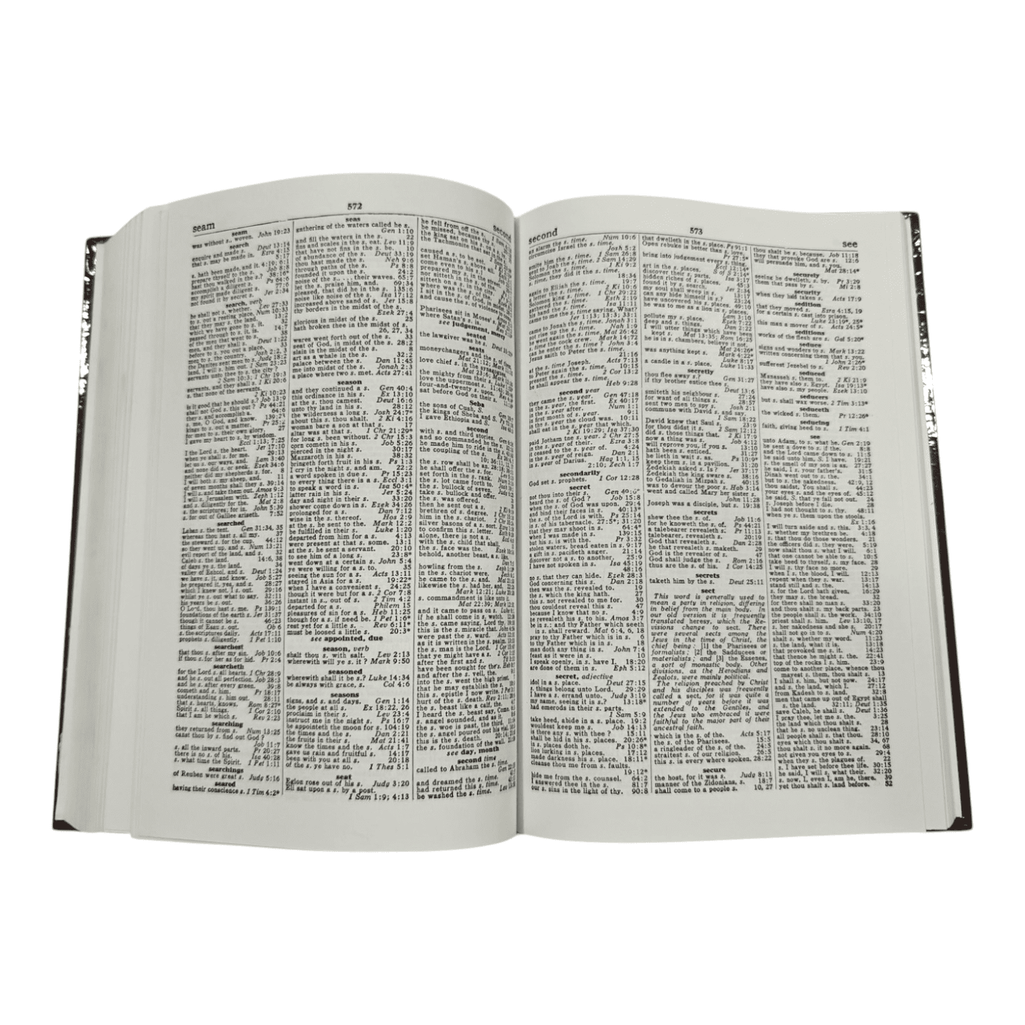Cruden's Complete Concordance to the Holy Bible - Classic KJV Word Reference Tool - Hardcover Edition - 9788173622311