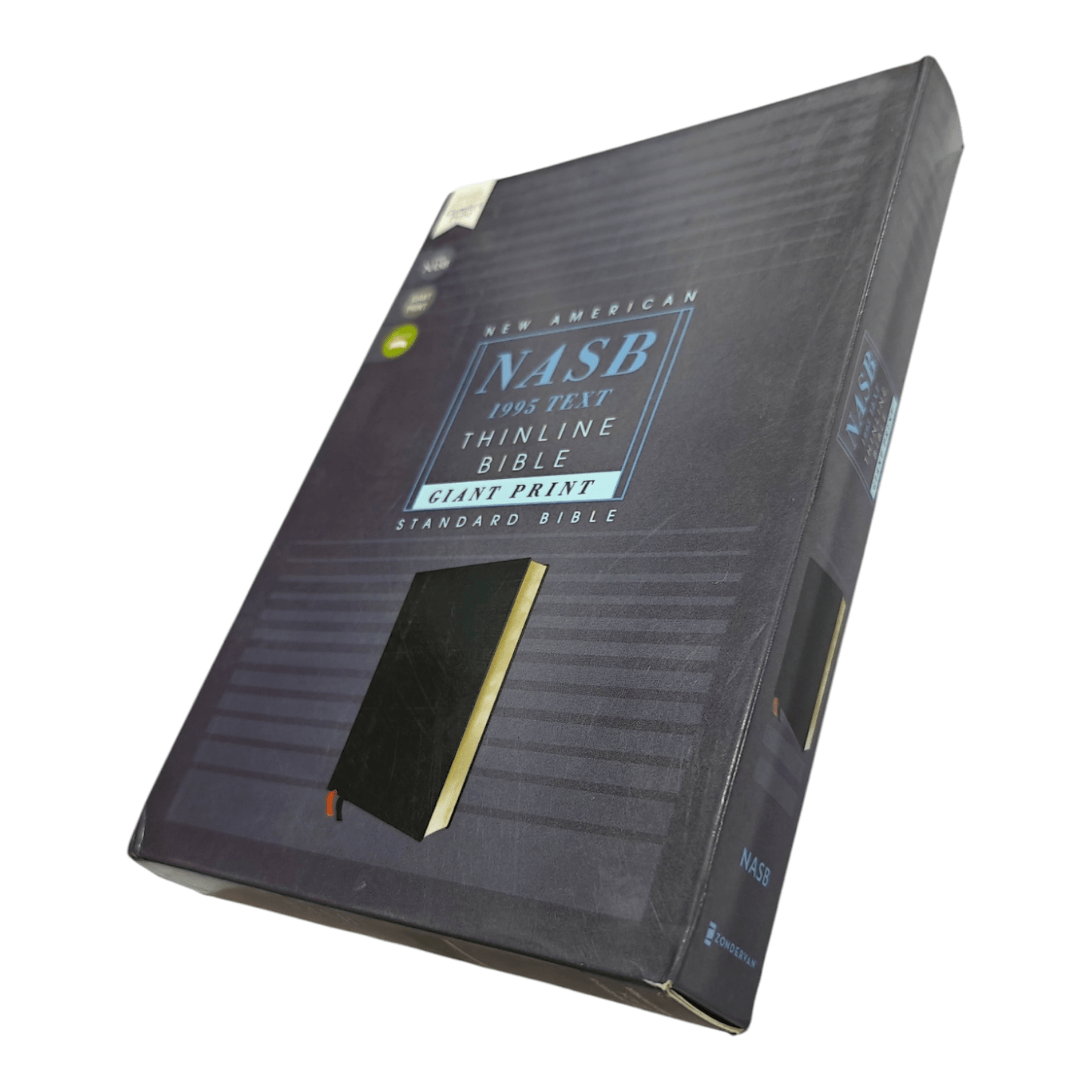 NASB Thinline Bible, Classic Series, Hardcover: Standard Bible, Black Letter, Ribbon Marker, Easy-to-Read Type (2020 Text)