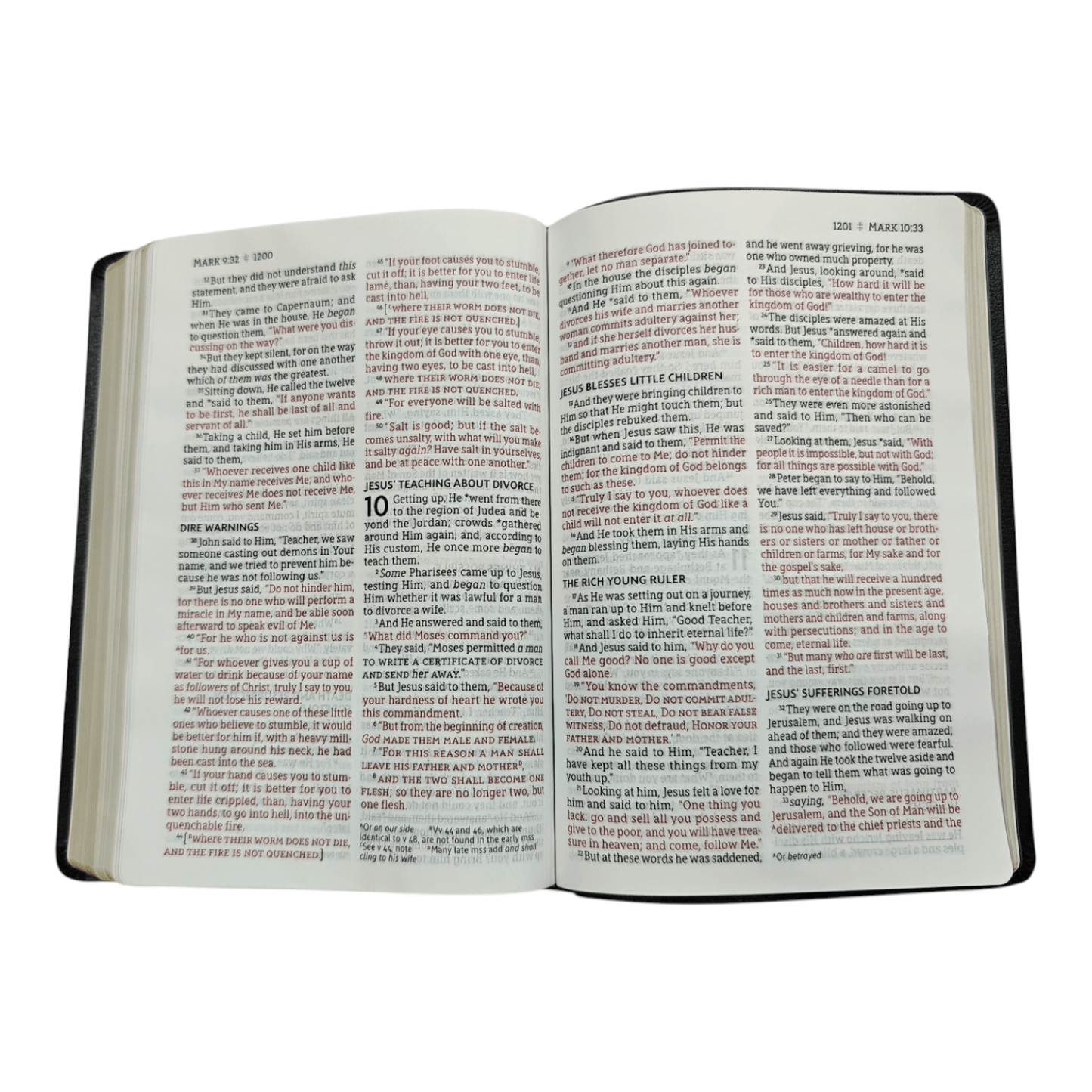 NASB Thinline Bible, Classic Series, Hardcover: Standard Bible, Black Letter, Ribbon Marker, Easy-to-Read Type (2020 Text)