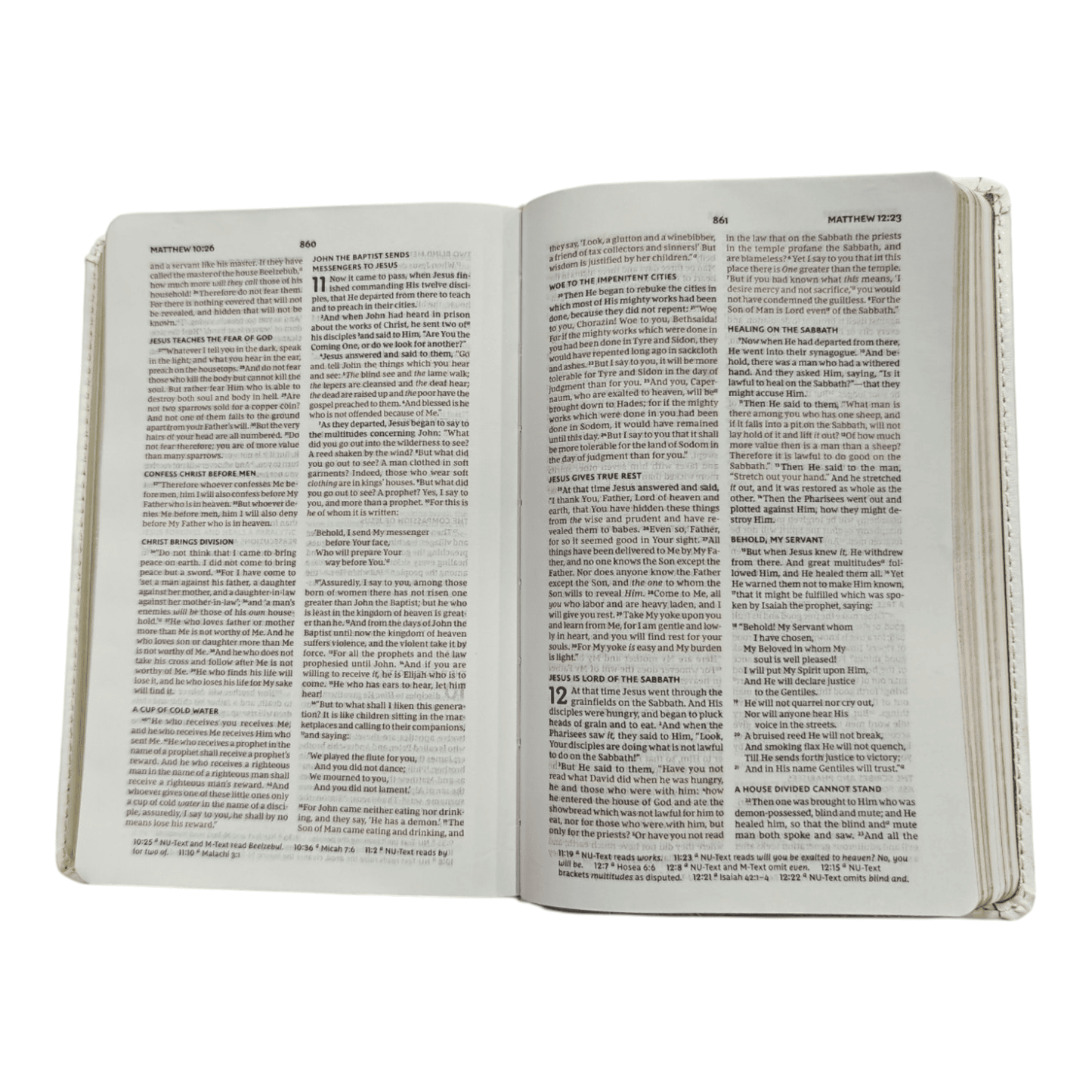 NKJV Bride's Wedding Day Bible, White, Gift Box - New King James Version Wedding Keepsake with Photo Insert & Presentation Pages - 9780785225843