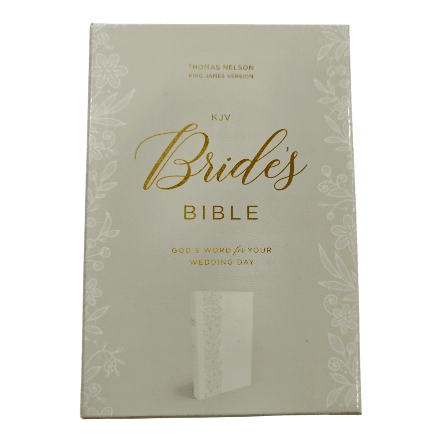 KJV Bride's Wedding Day Bible, White, Gift Box - King James Version Wedding Keepsake with Presentation Pages - 9780785225836