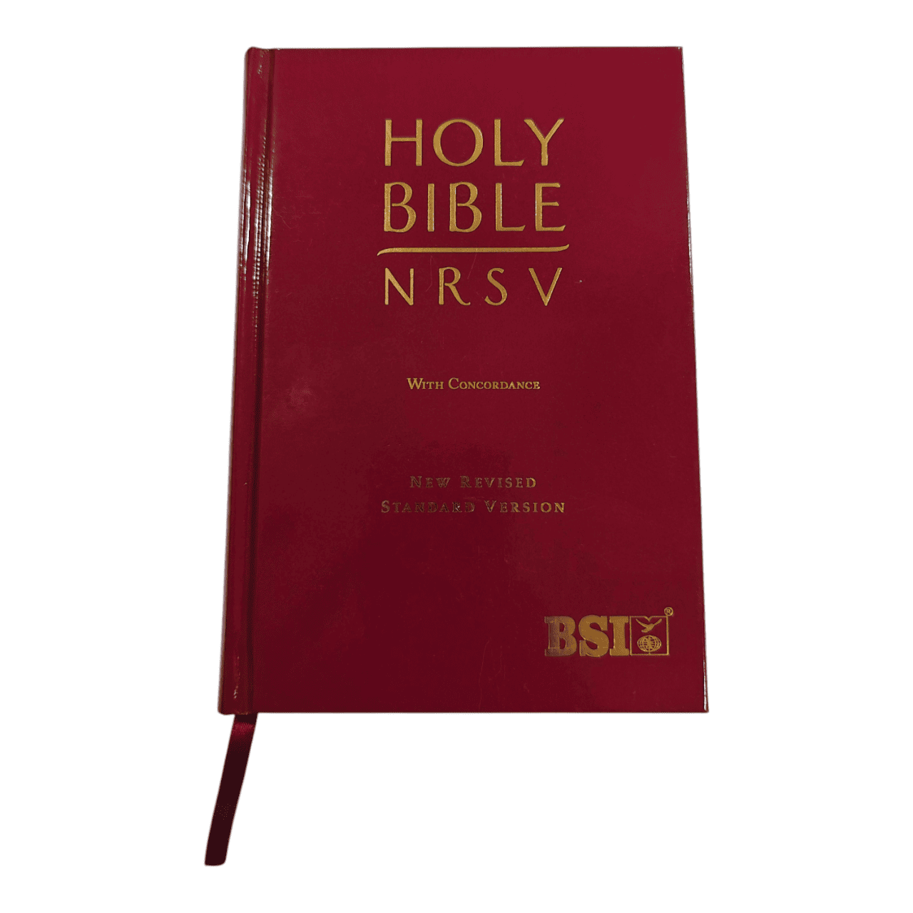 NRSV Bible with Concordance, Hardcover, Black: New Revised Standard Version, Giant Print, Words of Christ in Red, Gift