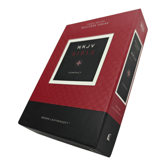 Product Title NKJV Maclaren Series Compact Bible, Leathersoft, Brown - Executive Style for Men & Women - Comfort Print® - 9780785250852