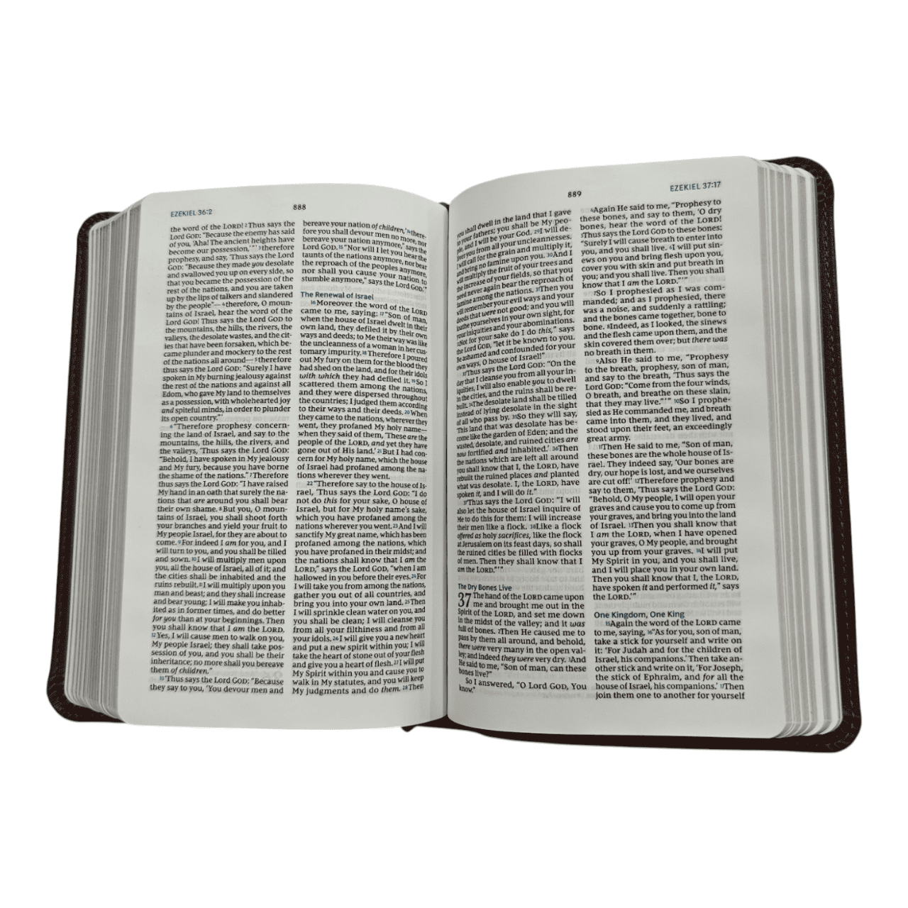 Product Title NKJV Maclaren Series Compact Bible, Leathersoft, Brown - Executive Style for Men & Women - Comfort Print® - 9780785250852