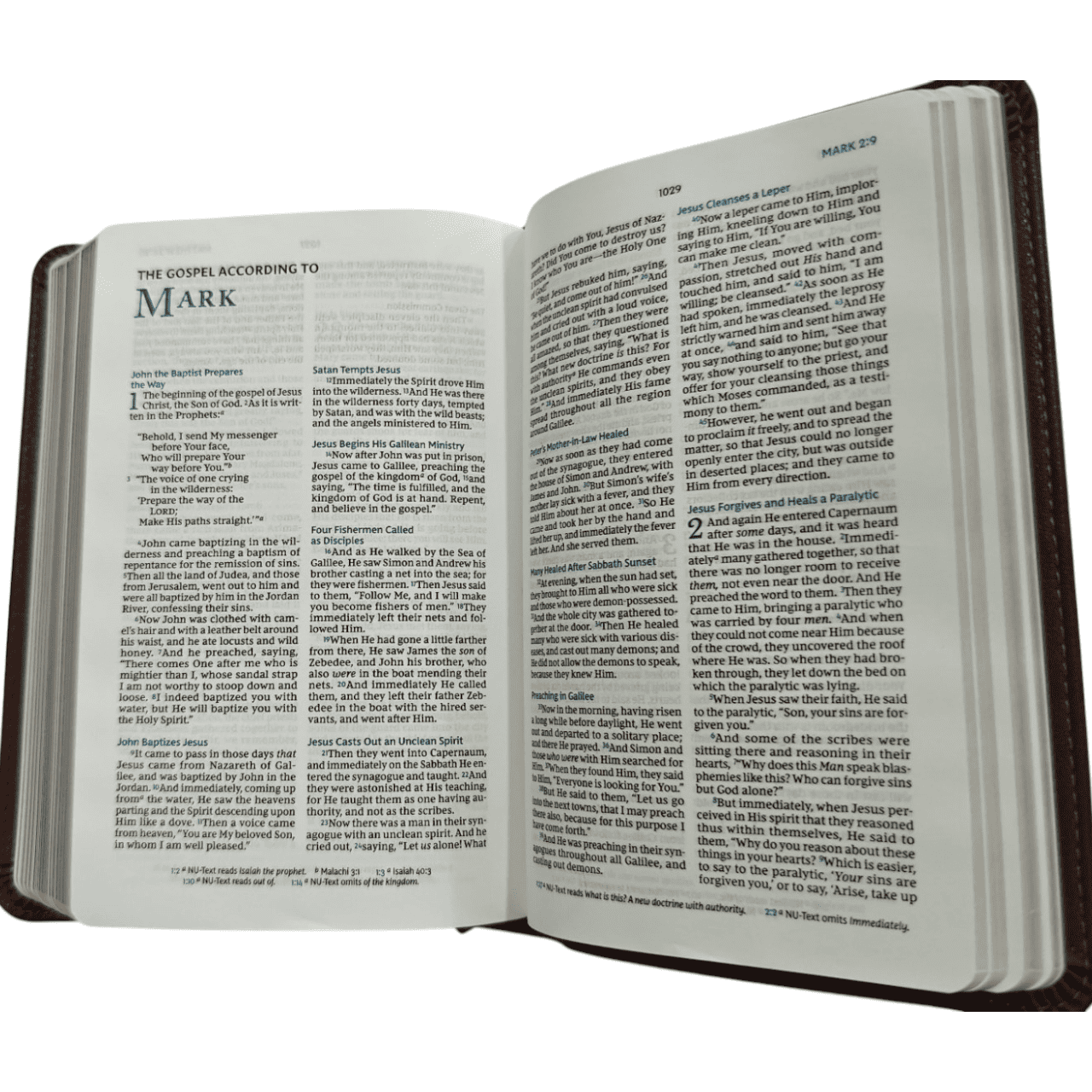 Product Title NKJV Maclaren Series Compact Bible, Leathersoft, Brown - Executive Style for Men & Women - Comfort Print® - 9780785250852