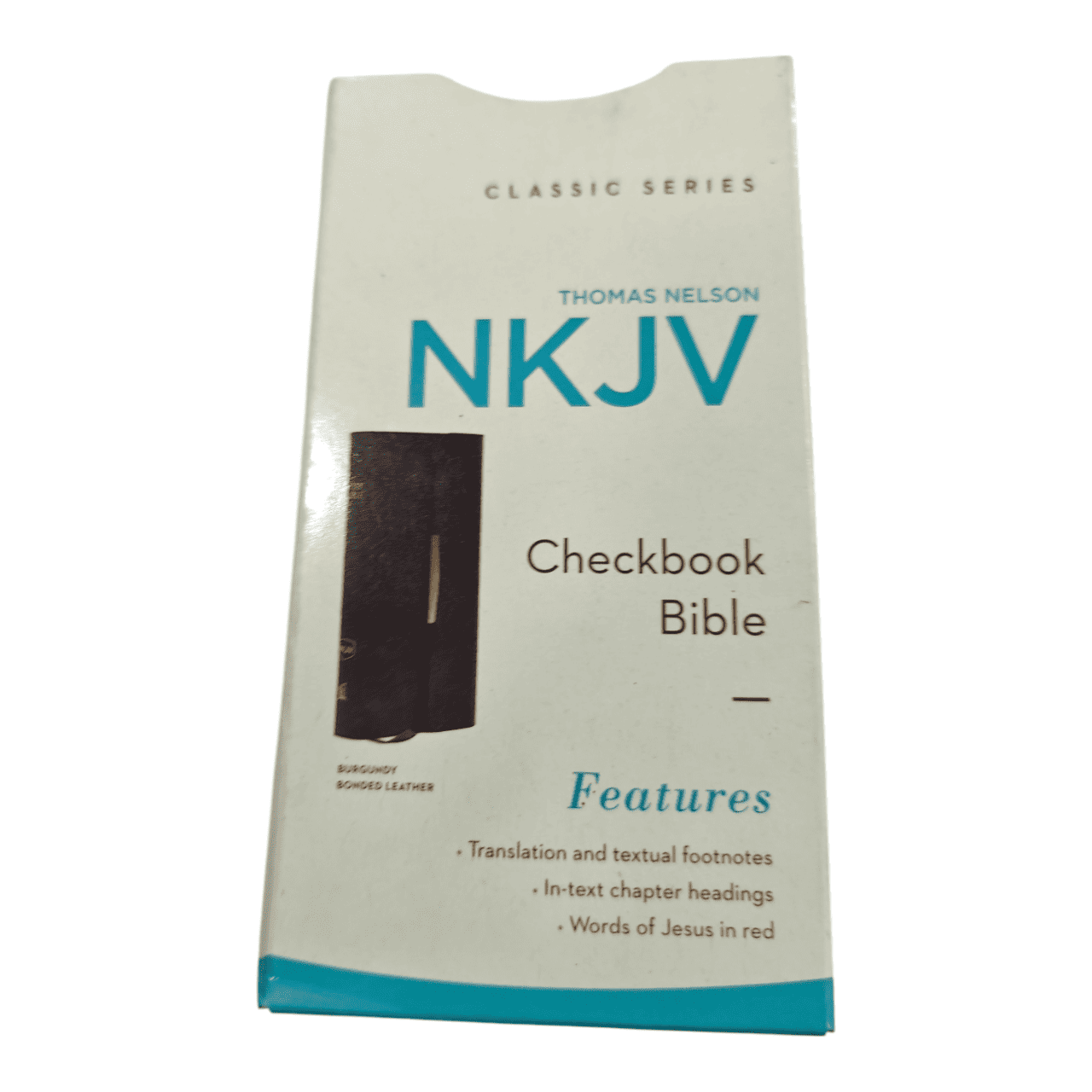 NKJV Checkbook Bible, Black, Pocket-Sized New Testament - Portable Gospel for Evangelism & Outreach - 9780840785428