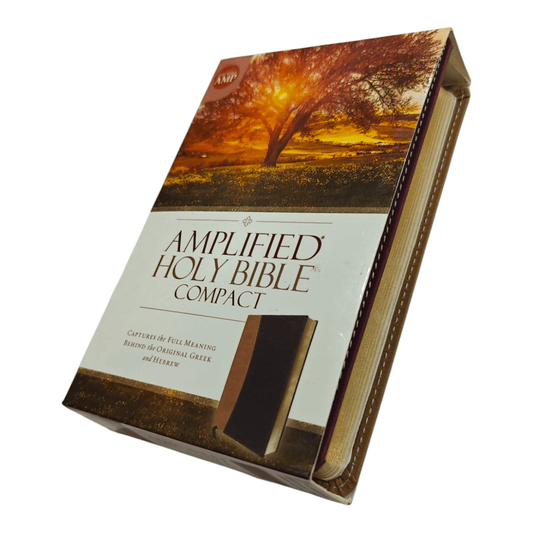 Amplified Holy Bible, Compact, HardcAmplified Holy Bible, Compact, Hardcover: Captures the Full Meaning Behind the Original Greek and Hebrewover: Captures the Full Meaning Behind the Original Greek and Hebrew