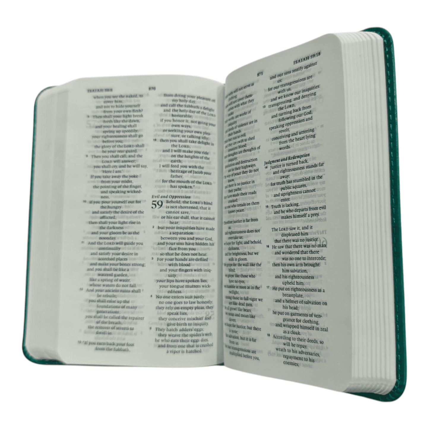 ESV Pocket Bible, TruTone, Brown, Leathersoft - Compact & Portable English Standard Version - 9781433581687