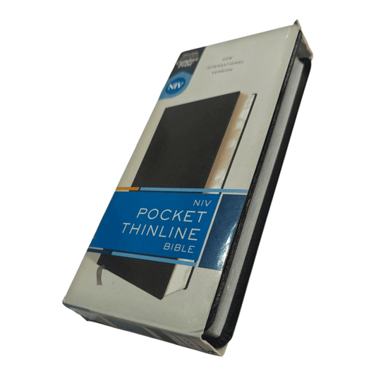 NIV Pocket Thinline Bible, Leathersoft, Teal, Red Letter Edition: Ultra-Compact, Easy-to-Read Type, Zipper Closure