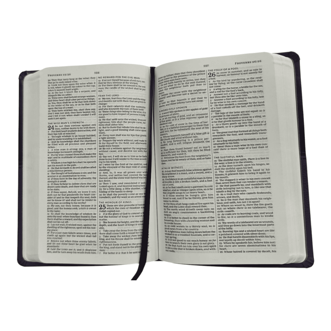 KJV Value Compact Thinline Bible, Brown, Leatherflex, Red Letter Edition - Easy-to-Carry King James Version - 9780785225850