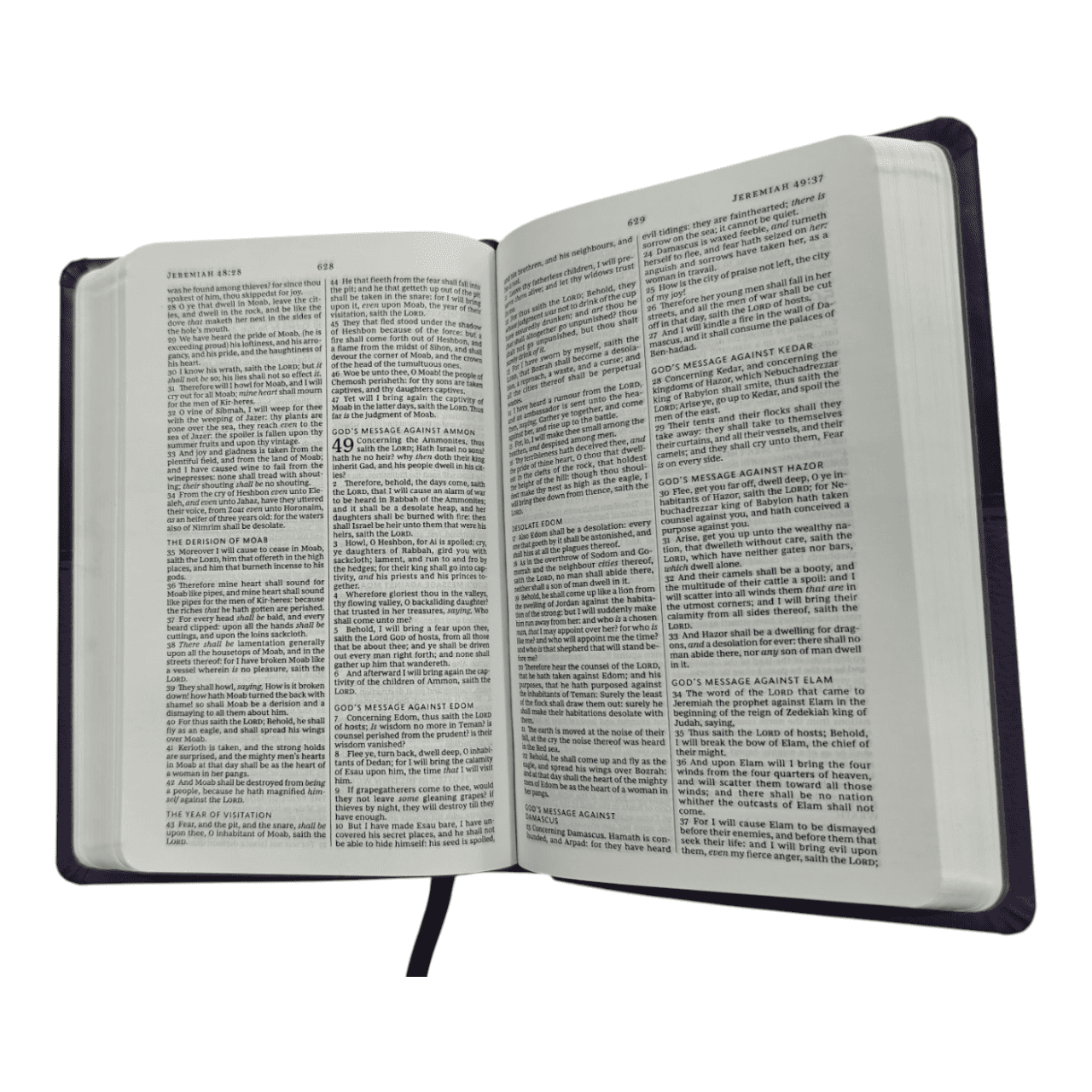 KJV Value Compact Thinline Bible, Brown, Leatherflex, Red Letter Edition - Easy-to-Carry King James Version - 9780785225850