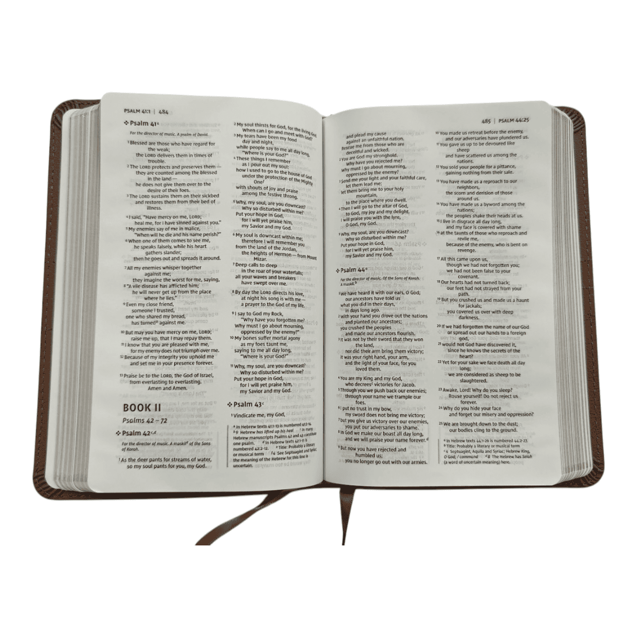NIV Thinline Bible, Compact, Leathersoft, Pink, Red Letter Edition: Large Print, Easy-to-Carry, Ribbon Marker, Gift Box