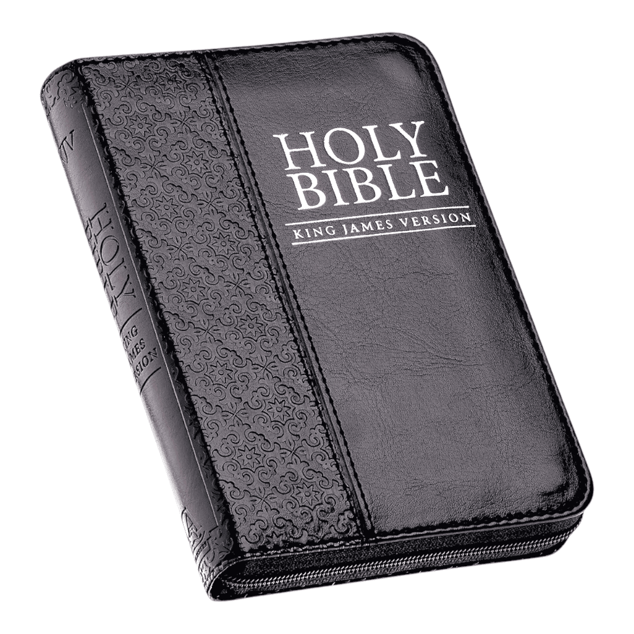 KJV Pocket Bible, Compact Size, Black Flexible Cover - Ultra-Portable King James Version for Travel - 9781432100025