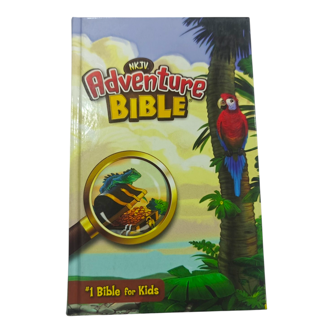 NKJV Adventure Bible, Hardcover, Full-Color (The #1 Bible for Kids)